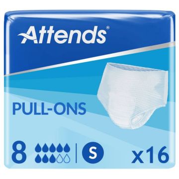 Attends Pull Ons 8 Small | Pack of 16