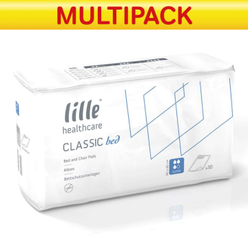 CASE SAVER Lille Classic Super Bed Pads 60x60cm (6 Packs of 30)
