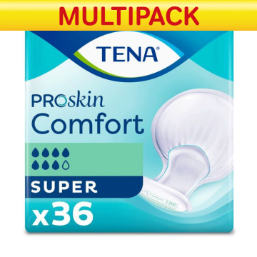 CASE SAVER TENA Comfort Super Proskin (2 Packs of 36)
