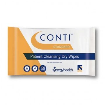 ContiÂ® Standard Skin Cleansing Dry Wipes (Large) - CBW110