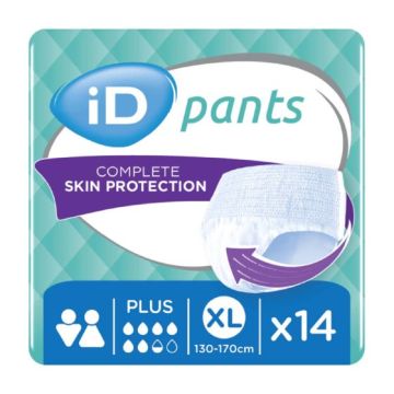 iD Pants Plus | X Large | 1700mls | Pack of 14