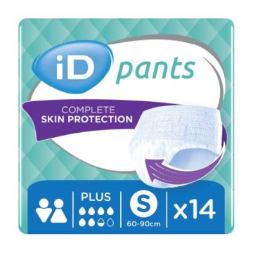 iD Pants Plus | Small | 1320mls | Pack of 14