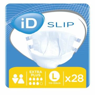 iD Expert Slip Extra Plus | Large (Cotton) | 2950mls | Pack of 28