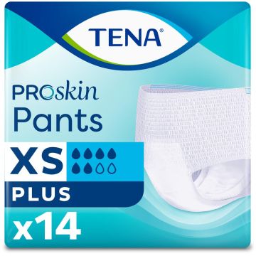 TENA Proskin Pants Plus - XS - 14 Pack
