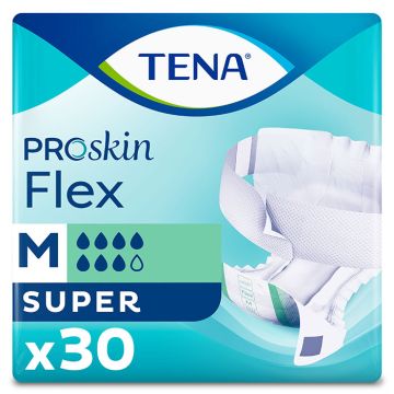 TENA Flex Super | Medium | Pack of 30