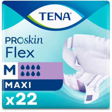 Tena Proskin Flex Maxi, Medium, Pack of 22