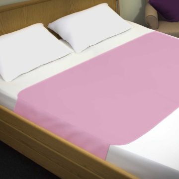 Sonoma Double Bed Pad With Flaps Pink 90x135cm | 4000mls