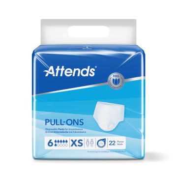 Attends Pull-Ons 6 X Small  -  Pack 22