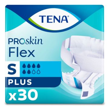 Proskin Flex Slips Plus, Size Small in a pack of 30
