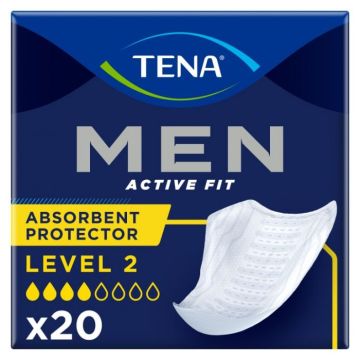 TENA For Men Level 2 | 450-600mls | Pack of 20
