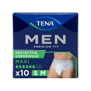 TENA Men Premium Fit L4 Medium | 600mls | Pack of 10