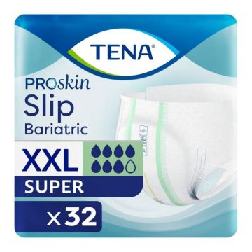 TENA Slip Bariatric Super XX Large | 2900-3300mls | Pack of 32