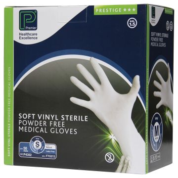 Vinyl Sterile Gloves Powder Free Small