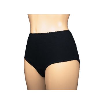 Ladies Cotton Comfy 100mls | Black | XLarge