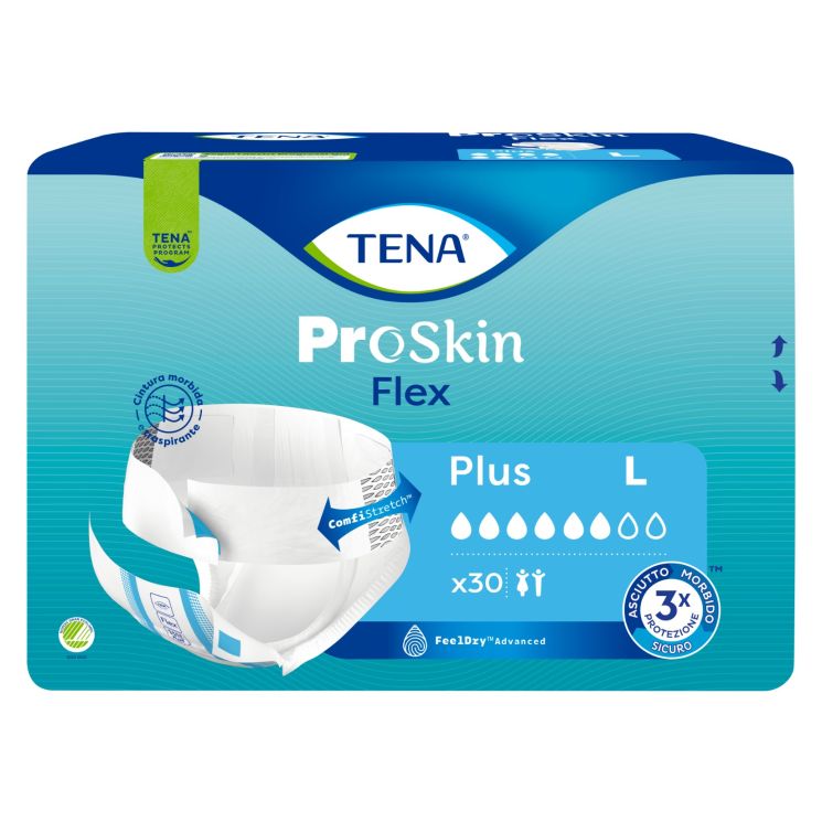 未使用未開封TENA PROskin Flex PLUS Lサイズ 30枚入×3 TENA Flex Plus | Large | Pack of 30