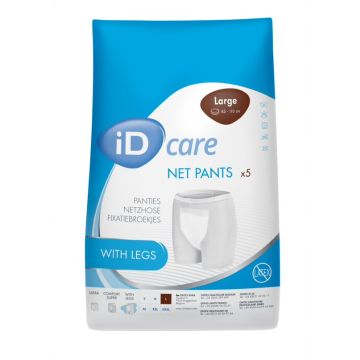 iD Care with Legs Net Pants Large 5 pack