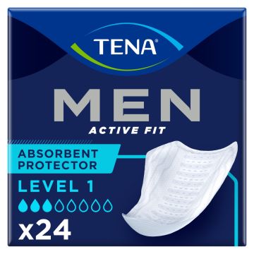 Tena for Men Active Fit Level 1, Pack 24