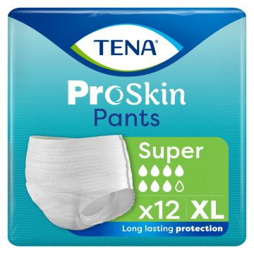 TENA Proskin Pants Super - XL - 12 Pack