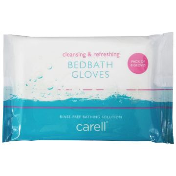 Bed Bath Gloves - Pack of 8