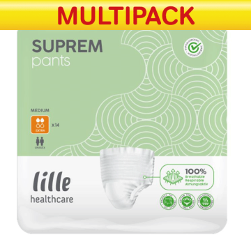 CASE SAVER Lille Suprem Pants Extra Medium (8 Packs of 14)