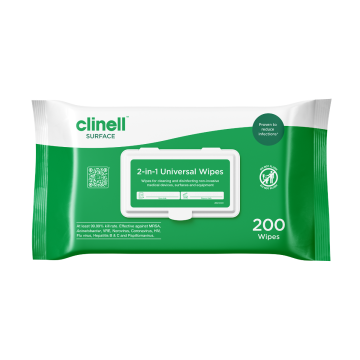 Clinell Universal Wipes | Pack of 200