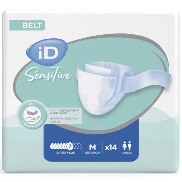 iD Sensitive Belt Extra Plus - Medium - Pack 14