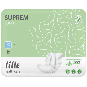 Lille Healthcare SupremForm Regular Shaped Pads - 25 Pack