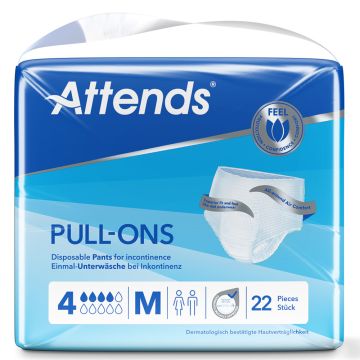 Attends Pull Ons 4 Medium | Pack of 22