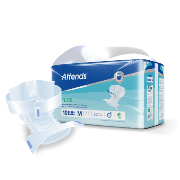 Attends Flex 10 Slips - Medium - 22 Pack