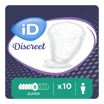 iD Discreet Male - Super - Pack 10