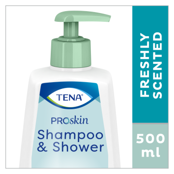 TENA Shampoo and Shower 500ml - Each