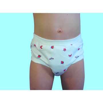 Boys Incontinence Pants Padded - 215ml - Starships Pattern - 2-3yrs