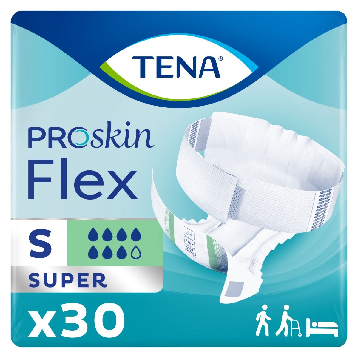 TENA\u0020Proskin\u0020Flex\u0020Super\u0020Slips\u0020\u002D\u0020Small\u0020\u002D\u002030\u0020Pack