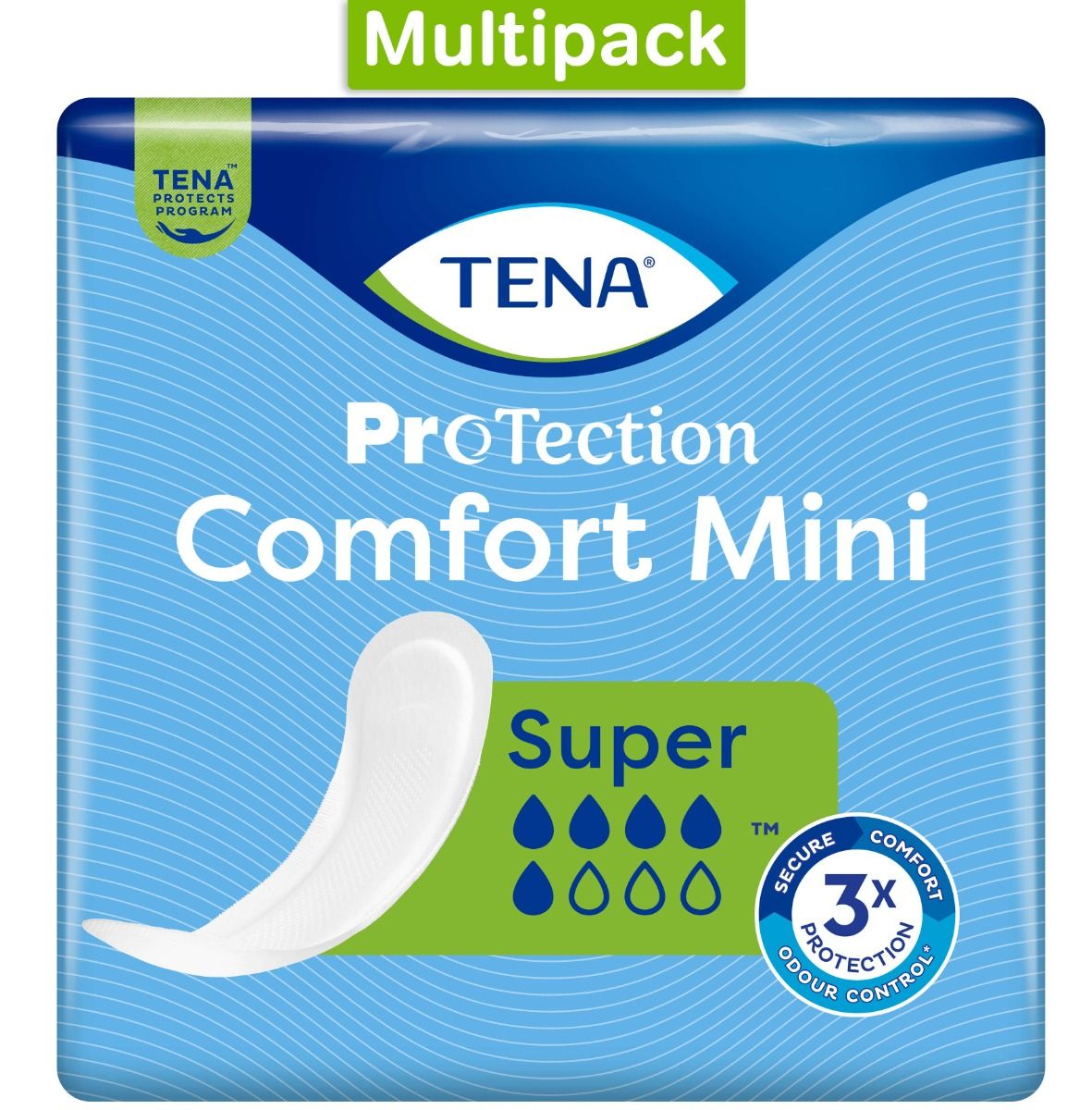 TENA\u0020Proskin\u0020Comfort\u0020Mini\u0020Super\u0020Pads\u0020\u002D\u0020Case\u0020Saver\u0020\u002D\u00206\u0020Packs\u0020of\u002030