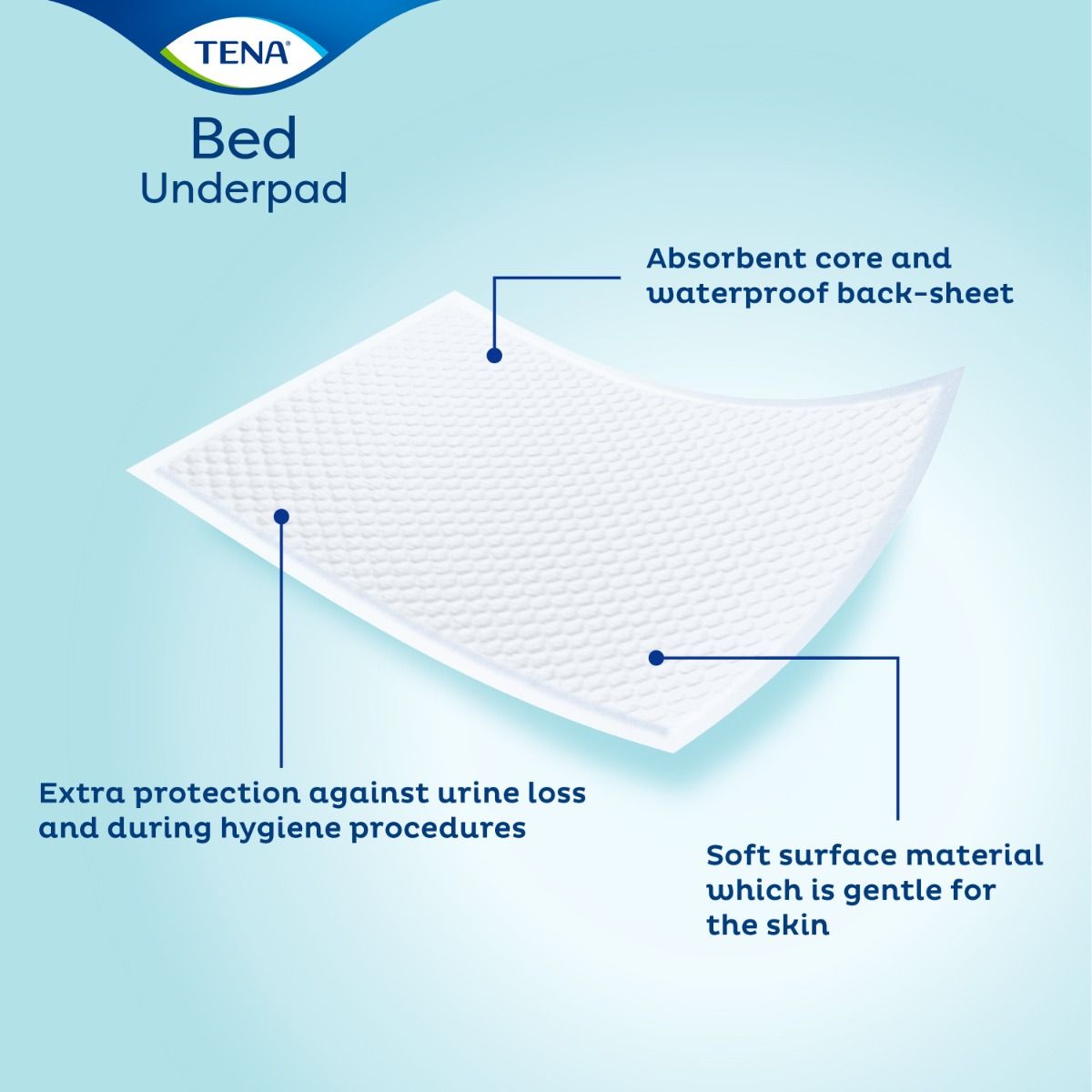 TENA\u0020Bed\u0020Plus\u0020Secure\u0020Zone\u0020Pads\u0020\u002D\u002060x75cm\u0020\u002D\u002025\u0020Pack