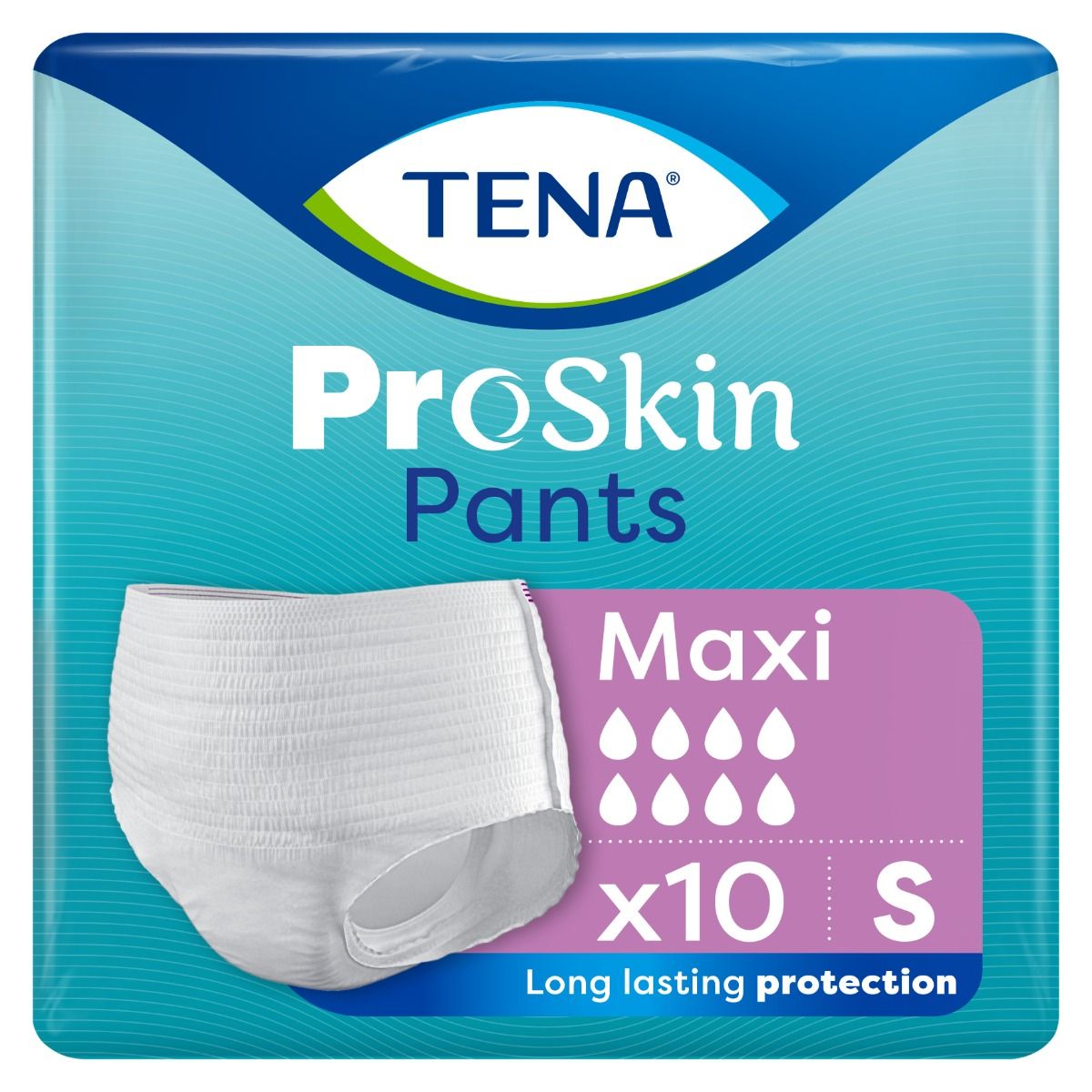 TENA\u0020Proskin\u0020Pants\u0020Maxi\u0020\u002D\u0020Small\u0020\u002D\u002010\u0020Pack
