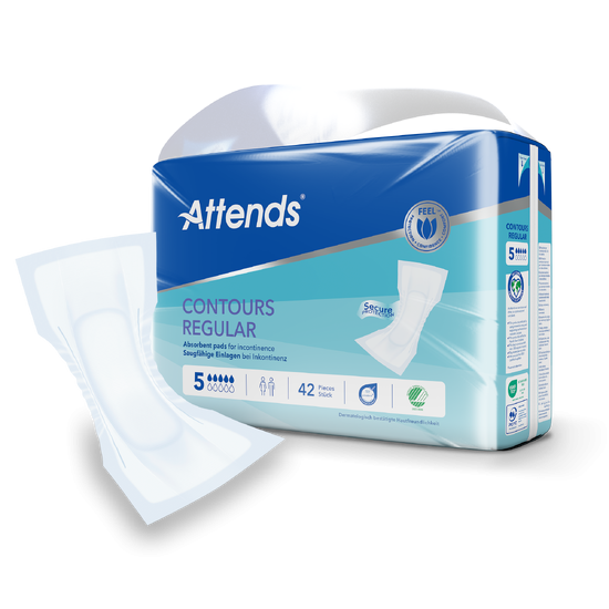 Attends\u0020Contours\u0020Regular\u00205\u0020Pads\u0020\u002D\u002042\u0020Pack