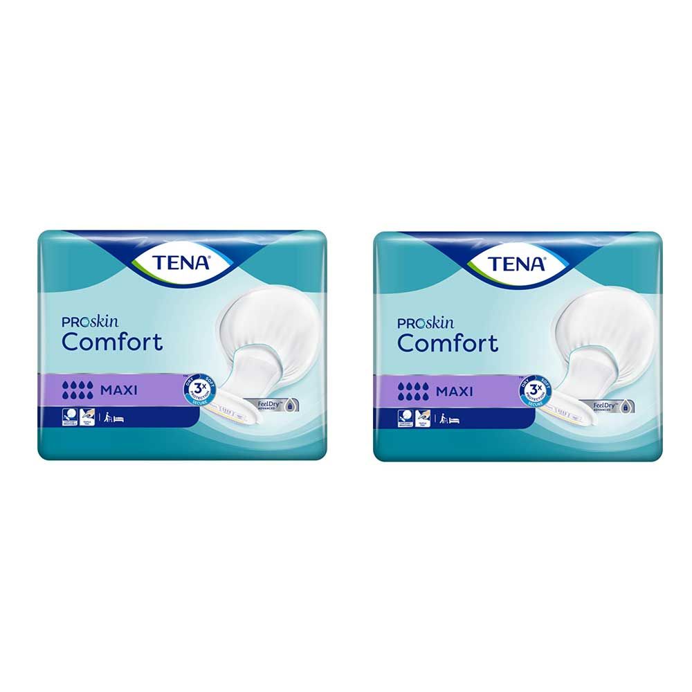 TENA\u0020Proskin\u0020Comfort\u0020Maxi\u0020Pads\u0020\u002D\u0020Case\u0020Saver\u0020\u002D\u00202\u0020Packs\u0020of\u002028