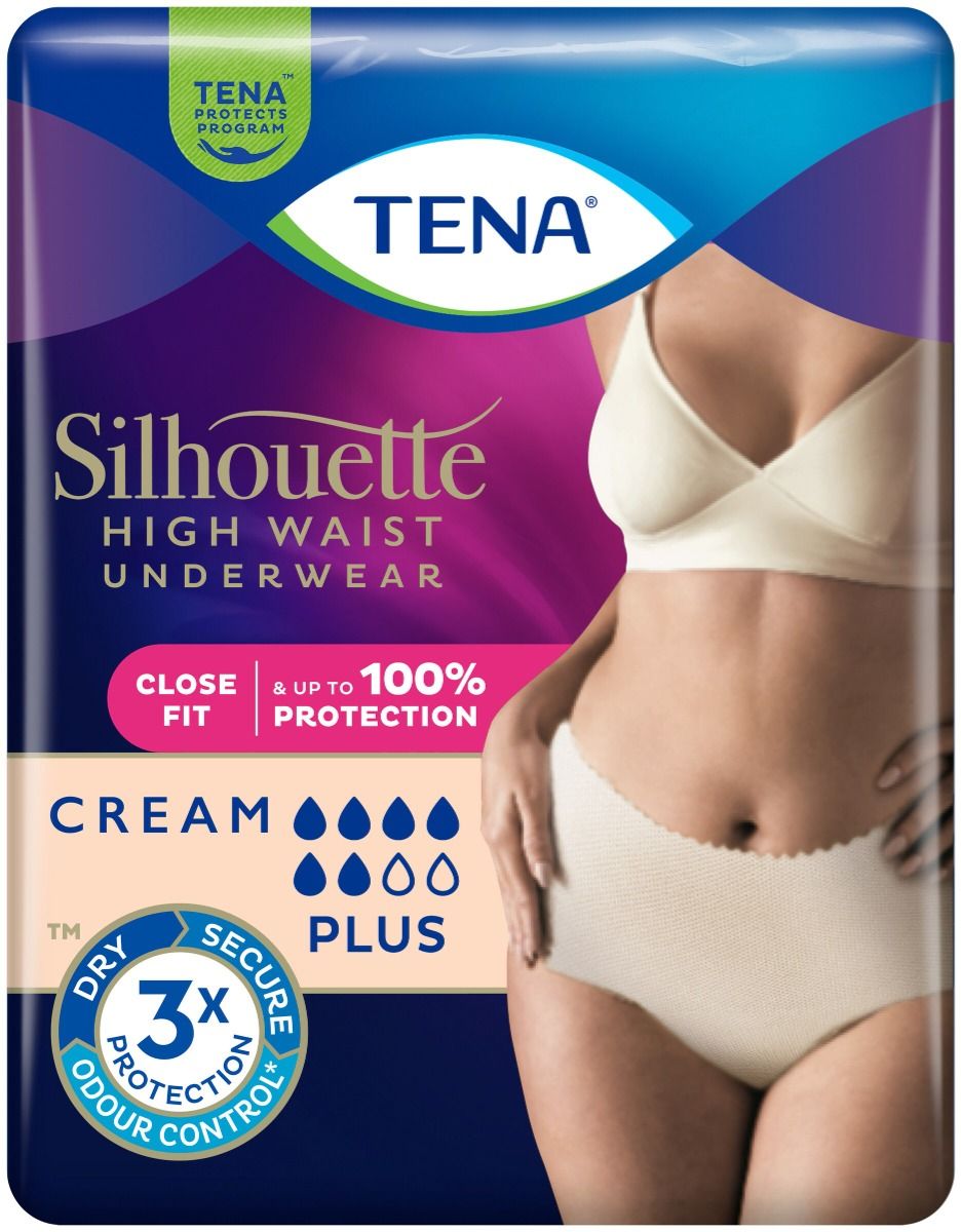 TENA\u0020Lady\u0020Pants\u0020Silhouette\u0020Plus\u0020Large\u0020Cream\u0020\u0028High\u0020Waist\u0029\u0020\u002D\u0020Pack\u00208