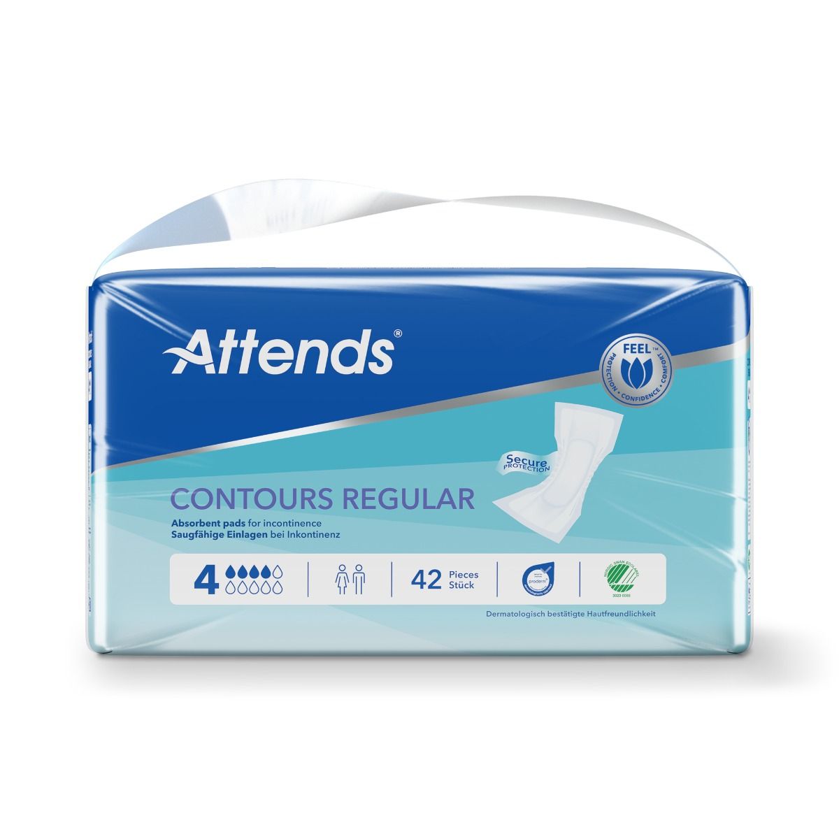 Attends\u0020Contours\u0020Regular\u00204\u0020Pads\u0020\u002D\u002042\u0020Pack