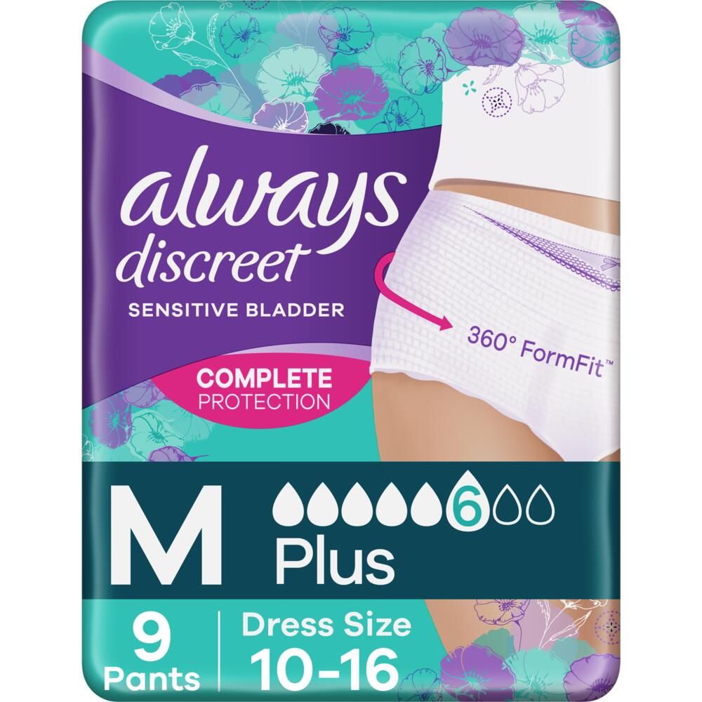 Always\u0020Discreet\u0020Pants\u0020Plus\u0020\u002D\u0020Medium\u0020\u002D\u0020Case\u0020Saver\u0020\u002D2\u0020Packs\u0020of\u00209