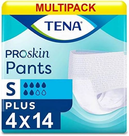 TENA\u0020Proskin\u0020Pants\u0020Plus\u0020Classic\u0020\u002D\u0020Small\u0020\u002D\u0020Case\u0020Saver\u0020\u002D\u00204\u0020Packs\u0020of\u002014