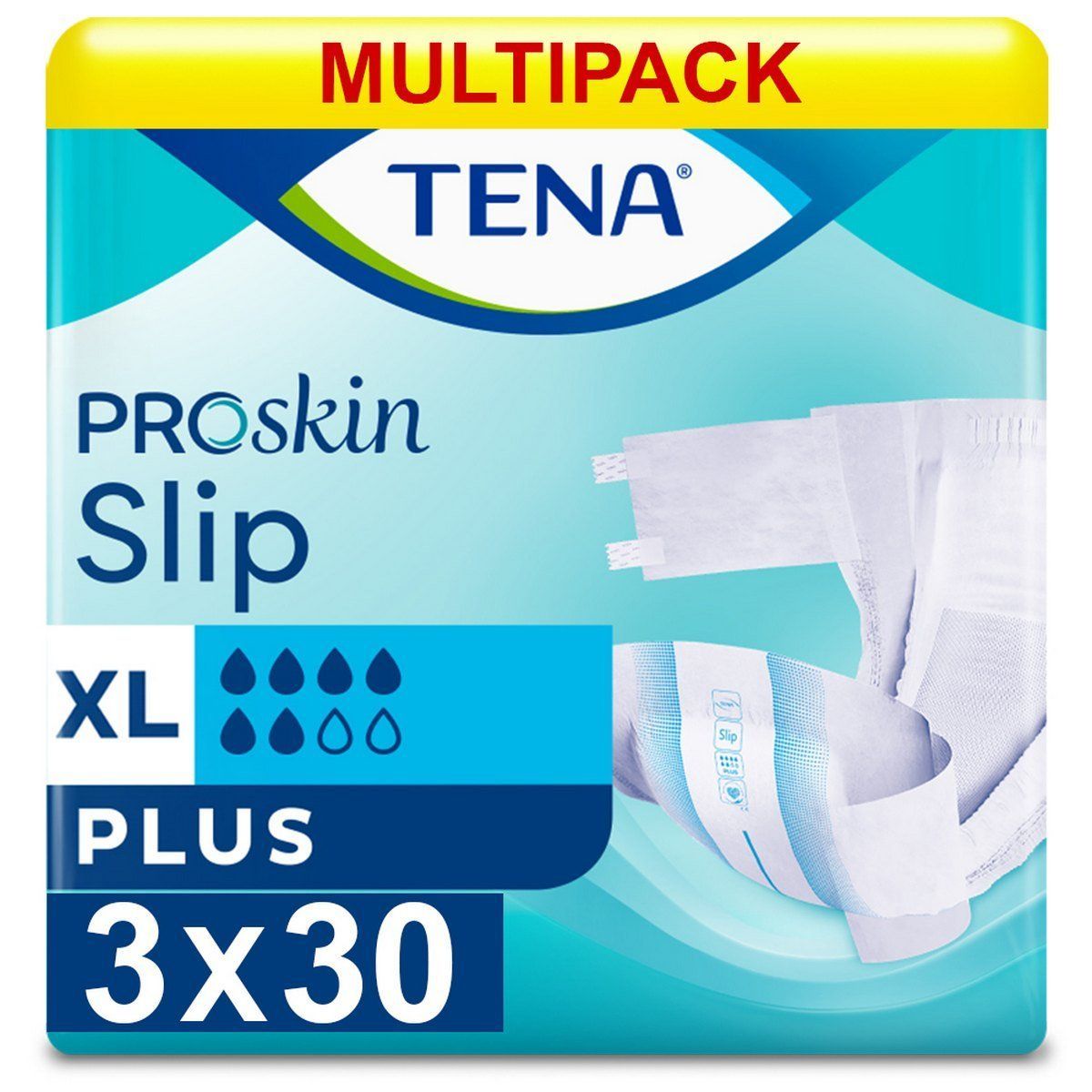 TENA\u0020Proskin\u0020Slip\u0020Plus\u0020\u002D\u0020XL\u0020\u002D\u0020Case\u0020Saver\u0020\u002D\u00203\u0020Packs\u0020of\u002030