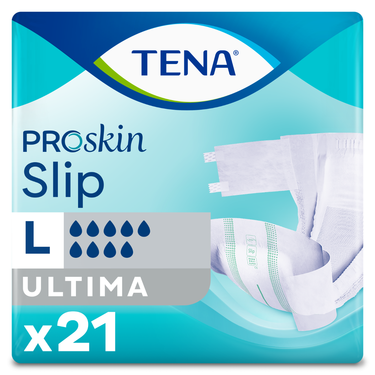 TENA\u0020Proskin\u0020Slip\u0020Ultima\u0020\u002D\u0020Large\u0020\u002D\u002021\u0020Pack